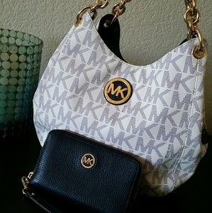 Michael Kors purse and wallet